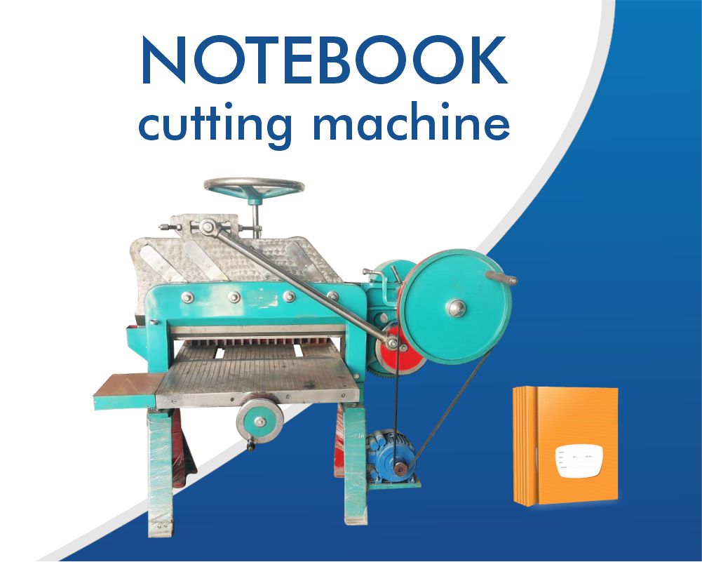 notebook cutting making machine